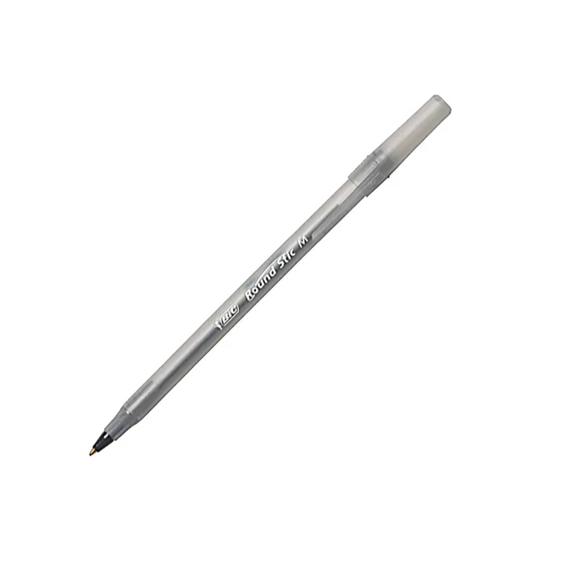 BIC® Round Stic Xtra Life Ballpoint Pen, 2 Box of 60
